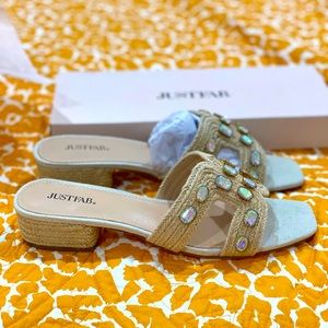 Just Fab Avelyn Cut Out Slide